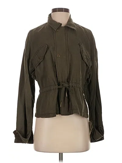Pre-owned Pam & Gela Jacket In Green