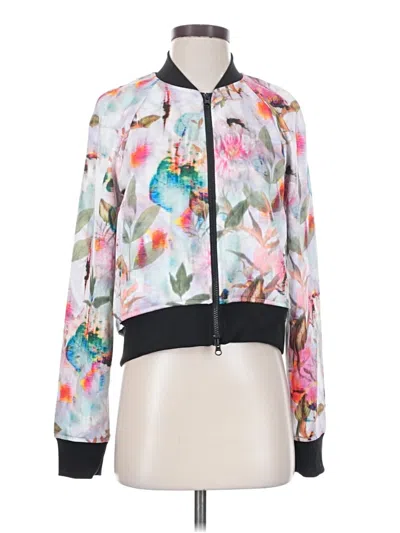 Pre-owned Pam & Gela Jacket In White