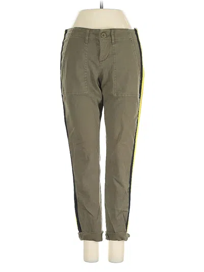 Pre-owned Pam & Gela Jeggings In Green