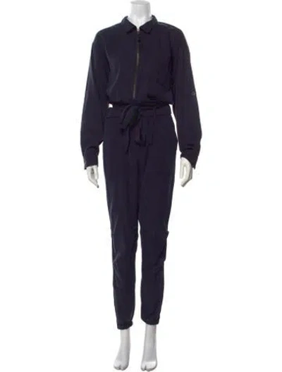 Pre-owned Pam & Gela Jumpsuit In Blue