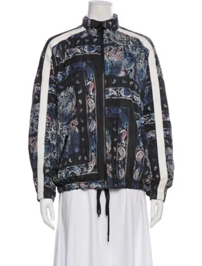 Pre-owned Pam & Gela Printed Jacket In Multi