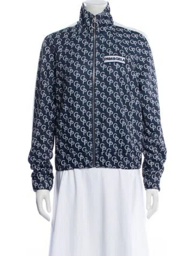 Pre-owned Pam & Gela Printed Tracksuit In Blue