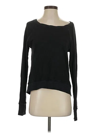 Pre-owned Pam & Gela Pullover Sweater In Black