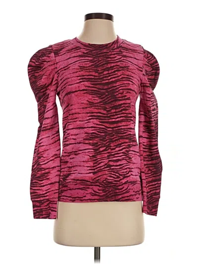 Pre-owned Pam & Gela Pullover Sweater In Pink