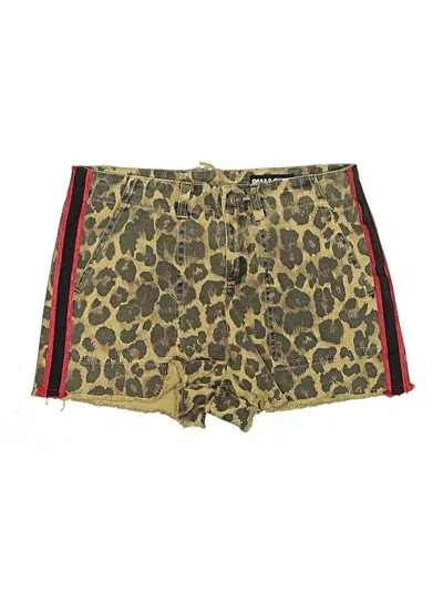 Pre-owned Pam & Gela Shorts In Gold