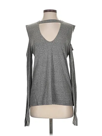 Pre-owned Pam & Gela Sleeveless T-shirt In Gray