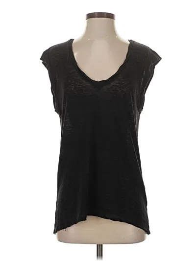 Pre-owned Pam & Gela Sleeveless T-shirt In Black