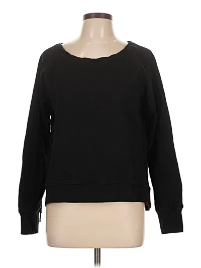 Pre-owned Pam & Gela Sweatshirt In Black