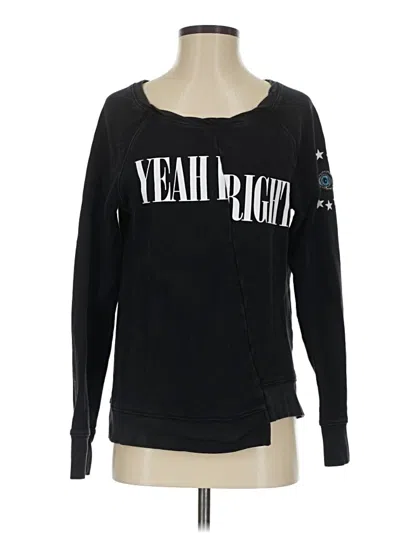 Pre-owned Pam & Gela Sweatshirt In Black