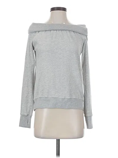 Pre-owned Pam & Gela Sweatshirt In Gray