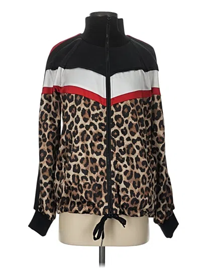Pre-owned Pam & Gela Track Jacket In Black