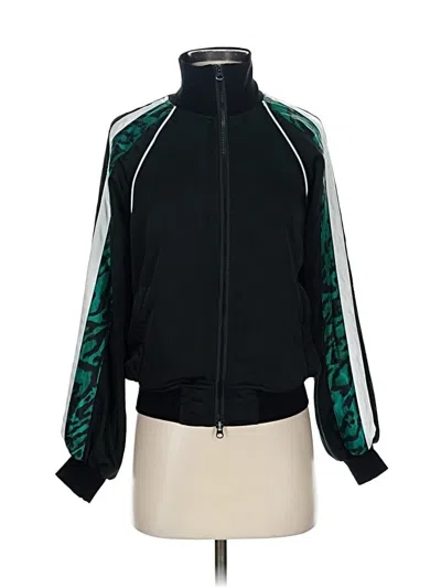 Pre-owned Pam & Gela Track Jacket In Green