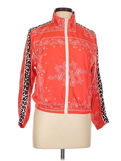 Pre-owned Pam & Gela Track Jacket In Orange