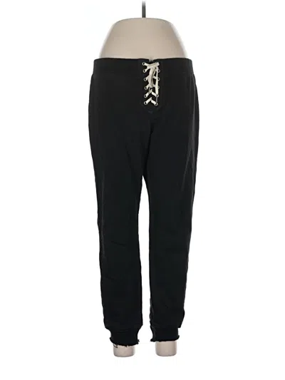 Pre-owned Pam & Gela Track Pants In Black