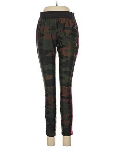 Pre-owned Pam & Gela Track Pants In Green