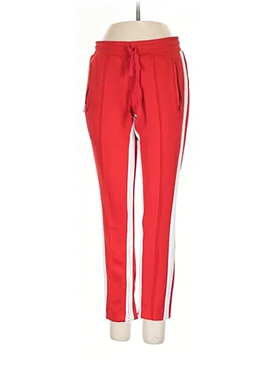 Pre-owned Pam & Gela Track Pants In Red