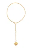 PAMELA CARD THE INFINITE COMPASS 24K GOLD-PLATED NECKLACE