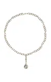 Pamela Card The Molten Baroque Sterling Silver Necklace