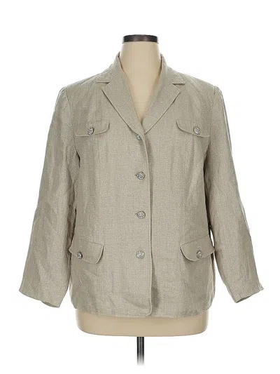 Pre-owned Pamela Dennis Blazer Jacket In Gray