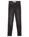 Pamela Henson Woman Jeans Black Size 10 Cotton, Elastane In Black