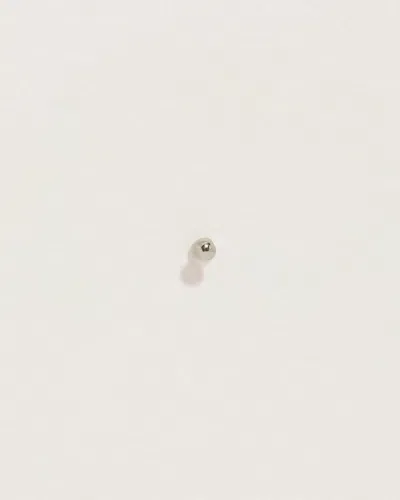 Pamela Love 2mm Tiny Molten Stud In Gold