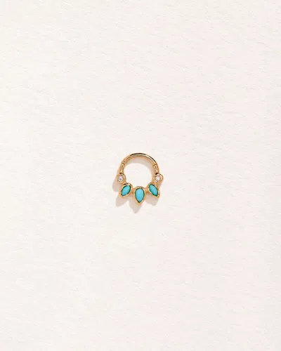 Pamela Love 6mm Cluster Clicker In Gold