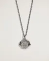 Pamela Love Cancer Spinner Pendant In Metallic