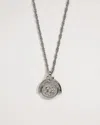 Pamela Love Capricorn Spinner Pendant In Metallic