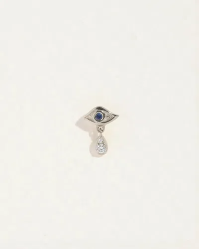 Pamela Love Crying Eye Stud In Gold