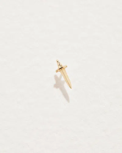 Pamela Love Dagger Stud In Gold