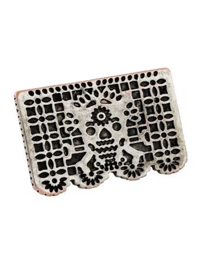 Pre-owned Pamela Love Day Of The Dead Cocktail Ring In Multi