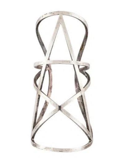 Pre-owned Pamela Love Pentagram Cuff Bracelet In Multi