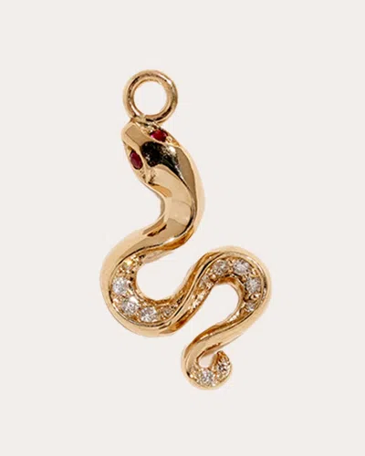 Pamela Love Women's Diamond & Ruby 14k Gold Serpente Pendant