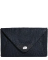 Pamela Munson Envelope Clutch In Black
