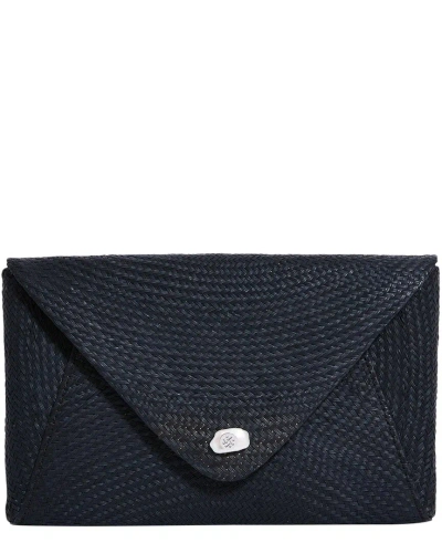 Pamela Munson Envelope Clutch In Black