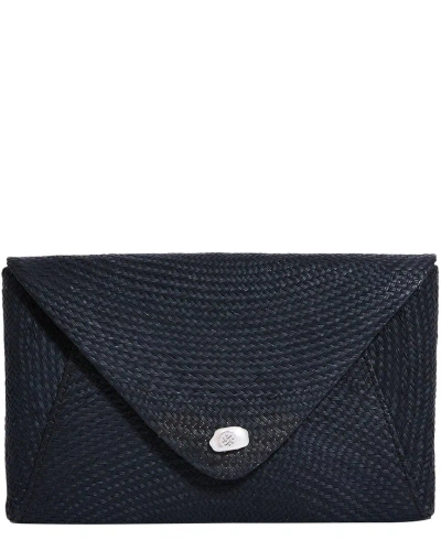 Pamela Munson Envelope Clutch In Black