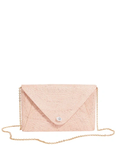 Pamela Munson Envelope Clutch In Pink