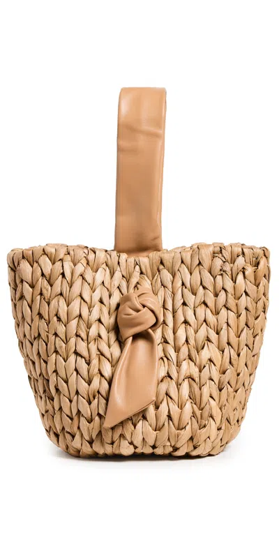 Pamela Munson Petite Isla Bahia Basket Lady Tote Natural