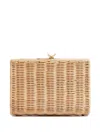 Pamela Munson The Petite Pearl Clutch Bag In Neutral