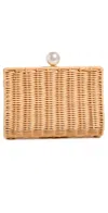 Pamela Munson The Petite Pearl Clutch Natural One Size In Natural