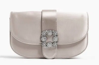 Pamela Munson Women's Babe Satin Evening Bag In Honey In White