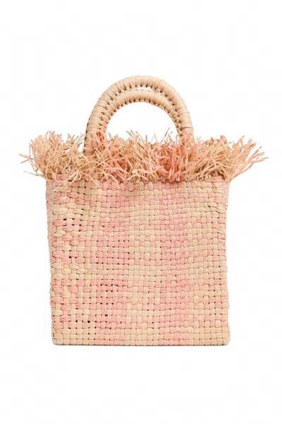 Pamela Munson Women's Check Mate Mini Bag In Peony In Pink