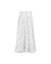 Pamela Stevenson Women's Regina Maxi Skirt In Blue In White