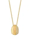 Pamela Zamore Eos 18k Yellow Gold Diamond Necklace