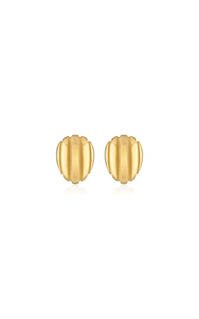 Pamela Zamore Eos 18k Yellow Gold Earrings