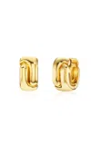 Pamela Zamore Holos 18k Yellow Gold Earrings