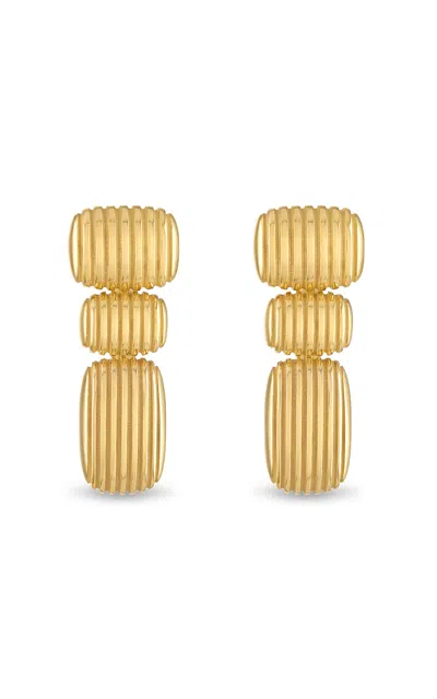 Pamela Zamore Isla 18k Yellow Gold Earrings