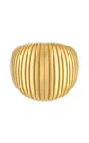 Pamela Zamore Isla Bombé 18k Yellow Gold Ring