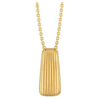 Pre-owned Pamela Zamore Isla Monolith Necklace In Multi