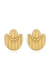 Pamela Zamore Isla Nest Earrings In Gold